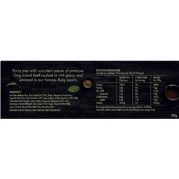 Herbert Adams Pies Gourmet King Beef Frozen