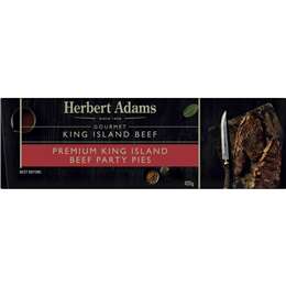 Herbert Adams Pies Gourmet King Beef Frozen