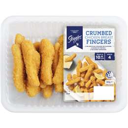 Steggles Chicken Breast Fingers Crumbed