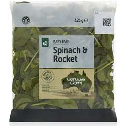 Woolworths Baby Leaf Spinach & Rocket & Rocket