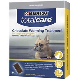 purina chocolate worming treatment