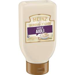 Heinz Seriously Good Garlic Aioli Mayonnaise Mayo