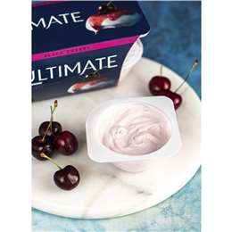 Ultimate Danone Double Cream Yoghurt Black Cherry