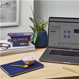 Ultimate Danone Double Cream Yoghurt Black Cherry