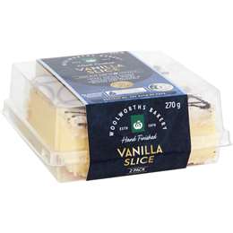 Woolworths Creamy Vanilla Slice