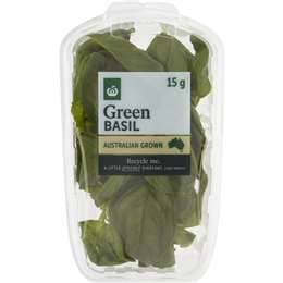 Woolworths Green Basil Punnet