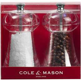 Cole & Mason Capstan Acrylic Salt & Pepper Mill