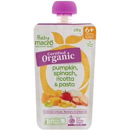 macro organic baby food