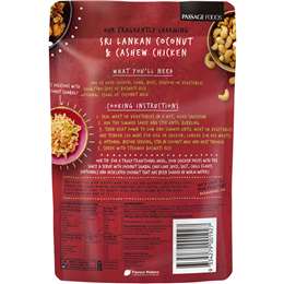 Passage To Sri Lanka Simmer Sauce Coconut & Cashew Chicken