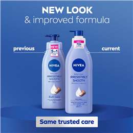 Nivea Irresistibly Smooth Body Lotion With Moisturising Serum