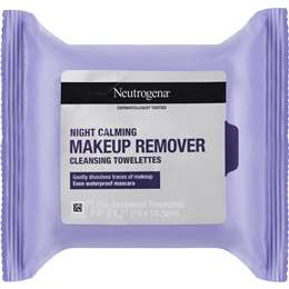 Neutrogena Night Calming Makeup Remover Cleansing Wipes 25 Pack