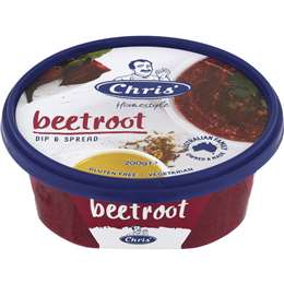 Chris' Dips Egyptian Beetroot