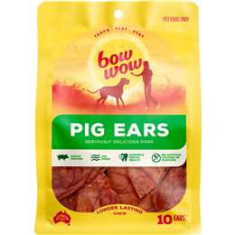 Bow Wow All Natural Pig Ears Dog Treats
