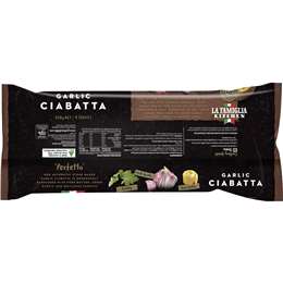 La Famiglia Garlic Bread Ciabatta