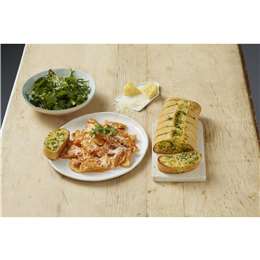 La Famiglia Garlic Bread Ciabatta