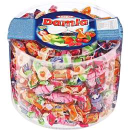 Damla Snacks Assorted Fruitfilled Lollies