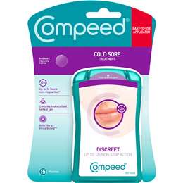 Compeed Cold Sore Patch Total Care Invisible