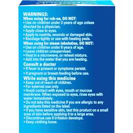 Vicks Vaporub Decongestant Rub