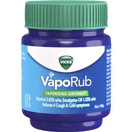 Vicks Vaporub Decongestant Rub