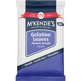 McKenzie's Baking Aids Gelatine Leaves