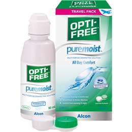 Opti-free Contact Solution Pure Moist 90ml | Woolworths