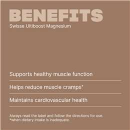 Swisse Ultiboost Magnesium Tablets For Bone And Muscle Health