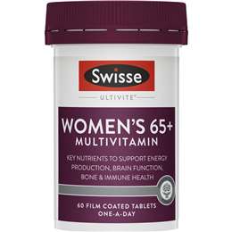 Swisse Women's 65+ Multivitamins 60 Tablets each