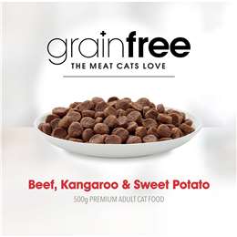 Fussy Cat Grain Free Adult Dry Cat Food Beef & Kangaroo & Sweet Potato