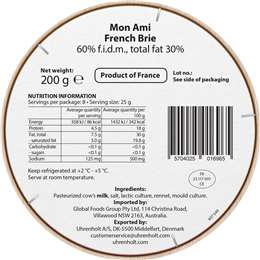 Mon Ami French Brie Cheese