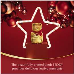 Lindt Milk Chocolate Teddy Bag