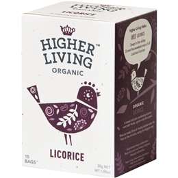 Higher Living Licorice Tea Bags