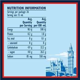 Hp Original Barbecue Bbq Sauce 99% Fat Free Brown Sauce