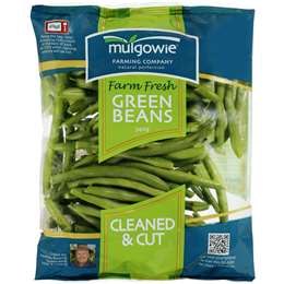 Mulgowie Green Beans Cleaned & Cut