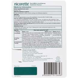 Nicorette Quit Smoking Quickmist Nicotine Mouth Spray Freshmint
