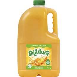 Mildura Orange & Mango Fruit Drink 3L