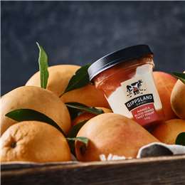 Gippsland Dairy Mango & Blood Orange Twist Yoghurt
