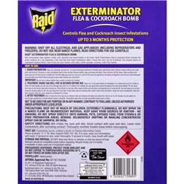Raid Pest Exterminator Bug & Insect Bomb 160g