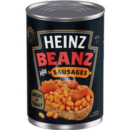 Heinz Beanz Baked Beans And Sausages 420g 