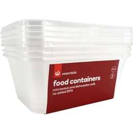 Essentials Food Containers Rectangle