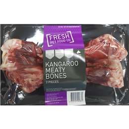 Fresh Pet Food Co Chilled Kangaroo Meaty Bones 550g
