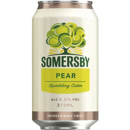 Somersby Pear Cider Cans 375ml X10 Pack | Woolworths