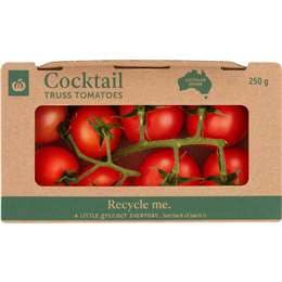 Woolworths Truss Cocktail Tomato Punnet