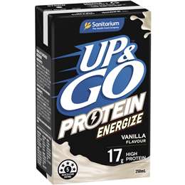 Sanitarium Up&go Protein Energize Vanilla