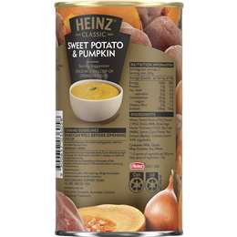Heinz Classic Sweet Potato & Pumpkin Soup Vegetarian Ready Meals