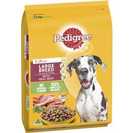 Pedigree Large Breed With Beef Dry Dog Food