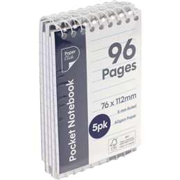 Paperclick Pocket Notebook 96 Pages