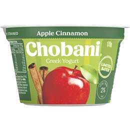 Chobani Apple Cinnamon Greek Yoghurt 