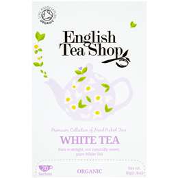 English Tea Shop Organic White Tea Teabags