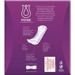 Poise Pads For Bladder Leaks Extra Plus 20 Pack | Woolworths