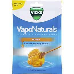 Vicks Vapo Naturals Honey Drops 